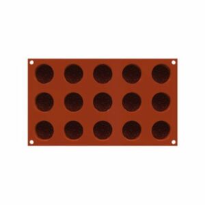 Forma silikona ø40 h-16mm 15 iedaļas MAURESQUE SF378