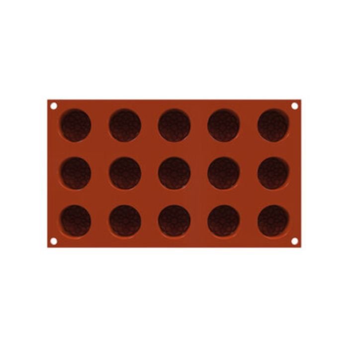 Forma silikona ø40 h-16mm 15 iedaļas MAURESQUE SF378