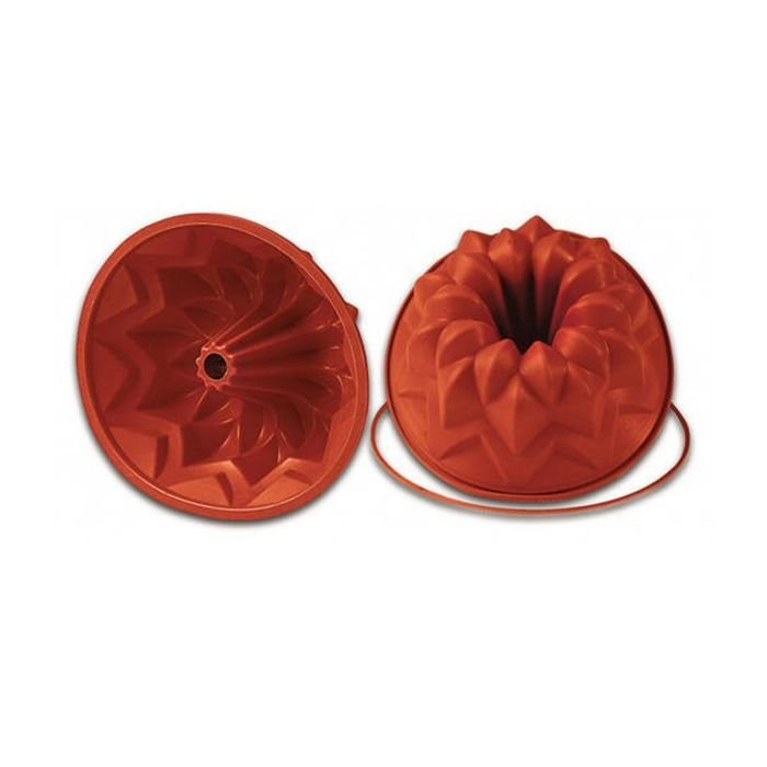 Forma silikona ø240 h-100mm 2300ml STAR BUNDT FORM SFT600