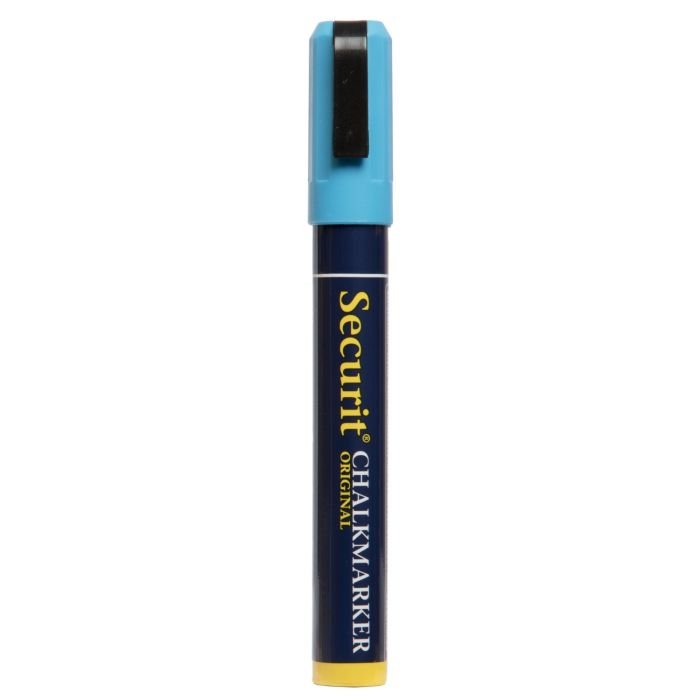 Marķieris krīta tāfelēm zils 2-6mm