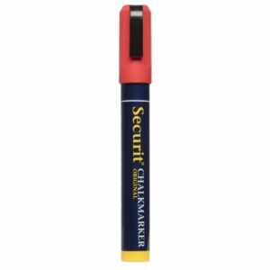 Marķieris krīta tāfelēm sarkans 2-6mm