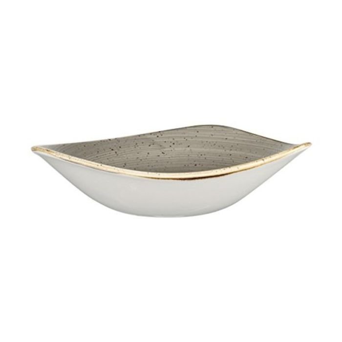 Bļoda trijstūrveida 23.5cm STONECAST GREY
