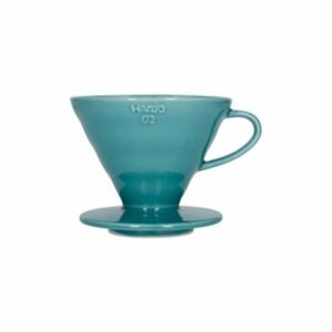 Hario V60-02 keramikas filtrs tirkīzzils