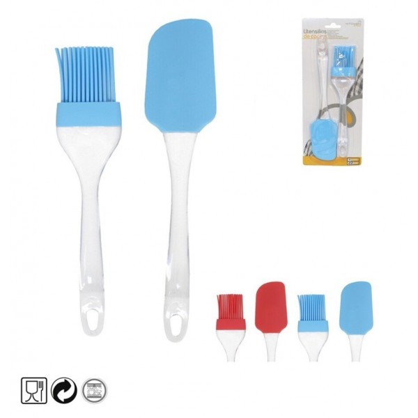 Lopetėlė ar šluotele silikoninė 24/22cm 33954