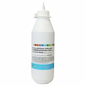 Karmīnsarkana krāsviela E122 500ml