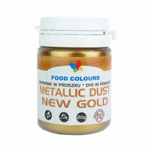 Zelta krāsviela pulverveida (jaunais) zelts Metallic Dust 20g