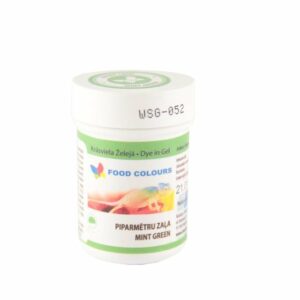 Piparmētru zaļa krāsviela želejā WSG 35 g