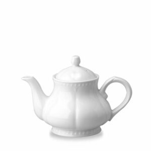 A Tējkanna 560ml balta BUCKINGHAM