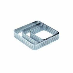 Forma KVADRĀTS 10.5x10.5cm, h-2cm, perforēts, n/t SPEC