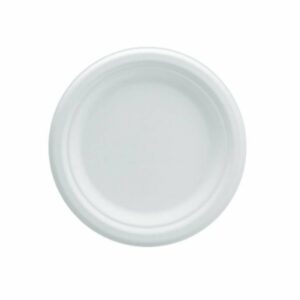 A Šķīvji v/l. BIO ø 17.5cm 50gab cukurn.šķiedras