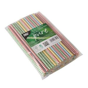 PURE PAPĪRA SALMIŅI 6X20CM 100GAB ZIG ZAG 0.15KG/IEP, Pap Star