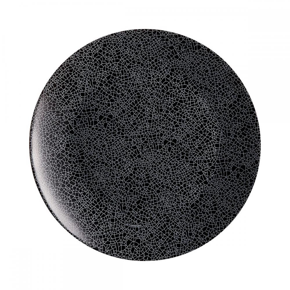 ZOE BLACK PUSDIENU ŠĶĪVIS 25CM, Luminarc