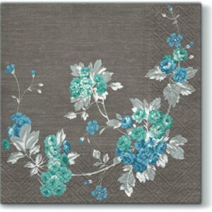 SALVETES 33x33CM, PEACEFUL GARDEN, Paw Decor Collection