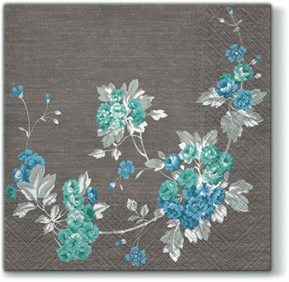 SALVETES 33x33CM, PEACEFUL GARDEN, Paw Decor Collection
