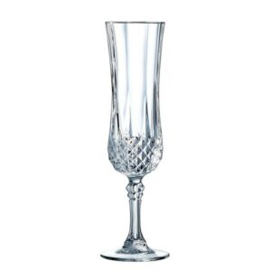 LONGCHAMP ŠAMPANIEŠA GLĀZES 14CL K6, KRISTALĪNA, Cristal d Arques