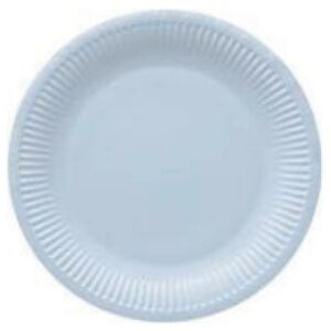 [E] MONOCOLOR LIGHT BLUE PAPĪRA ŠĶĪVJI 18CM, 8GAB. 0.07kg/iepak, Paw Decor Collection