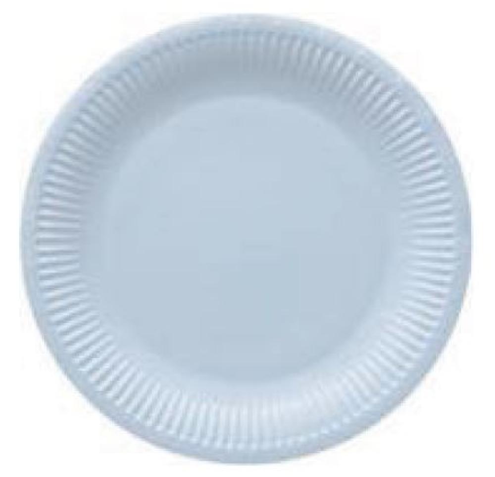 [E] MONOCOLOR LIGHT BLUE PAPĪRA ŠĶĪVJI 18CM, 8GAB. 0.07kg/iepak, Paw Decor Collection