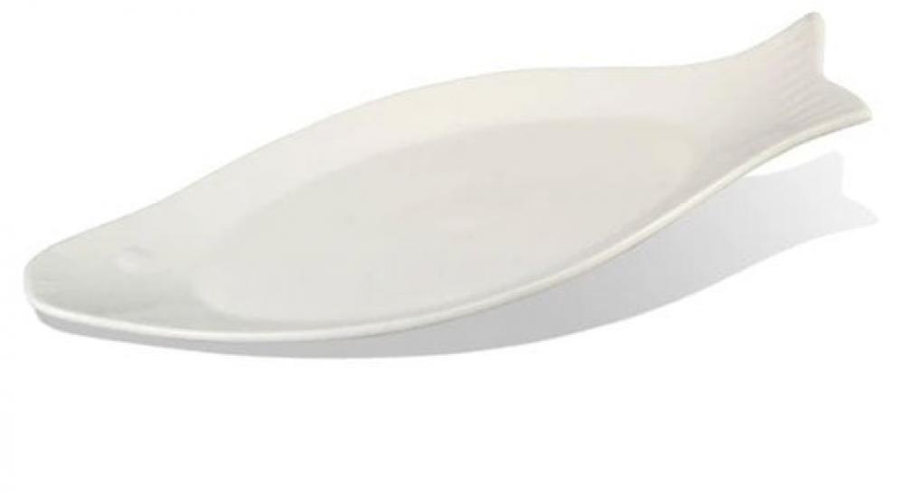 ŠĶĪVIS ZIVJU ĒDIENU SERVĒŠANAI 31.5CM, PORCELĀNS, Wilmax