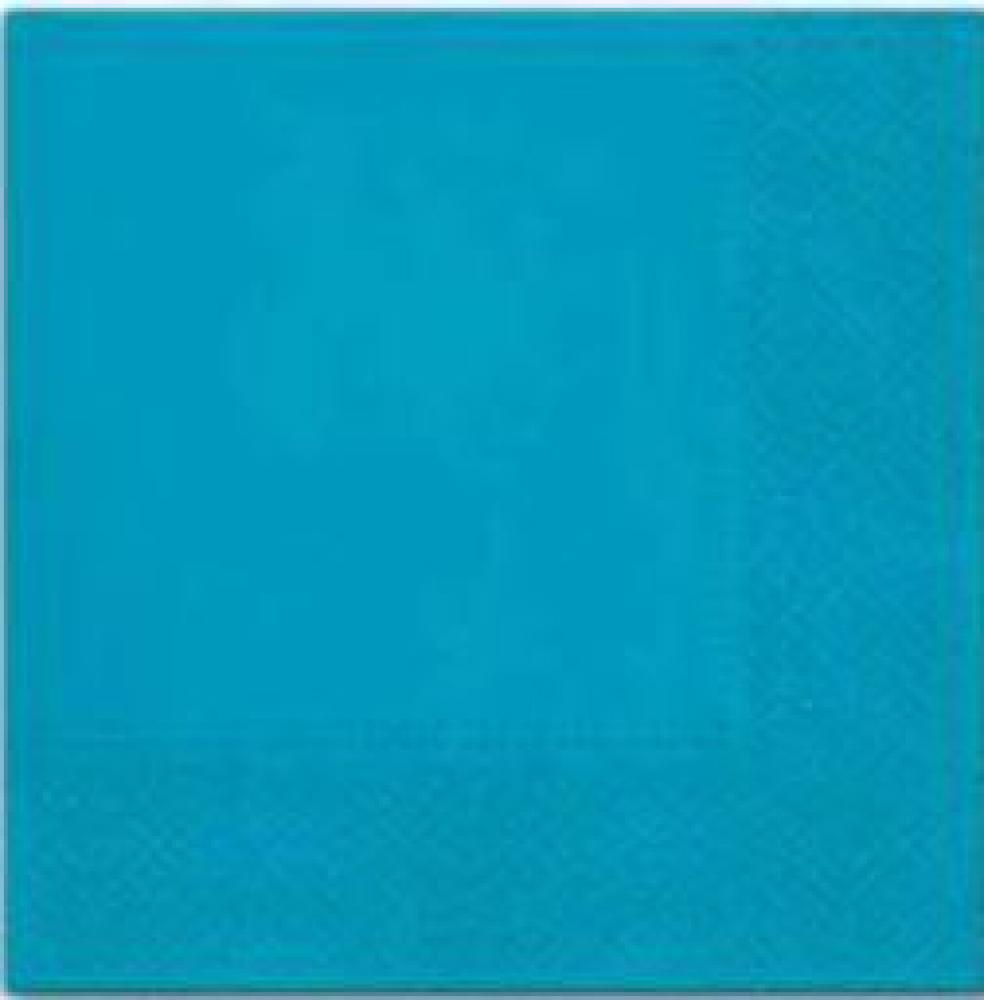 SALVETES 33x33CM, UNICOLOR, TURQUOISE, Paw Decor Collection
