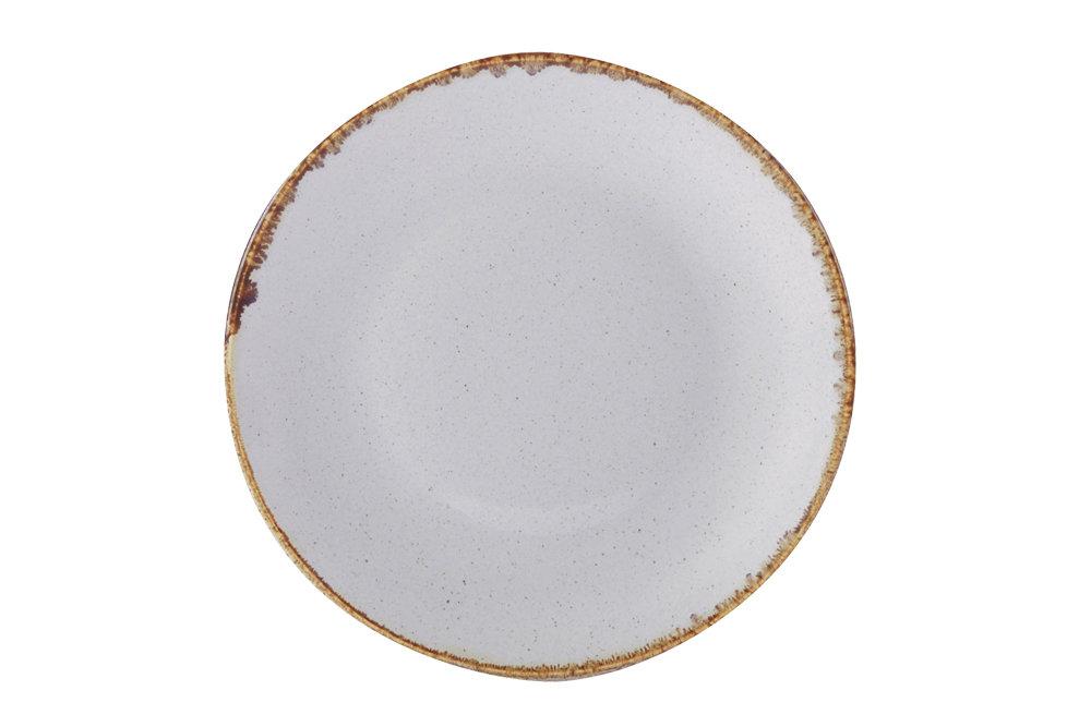 SEASONS pelēks šķīvis 30cm, Porland