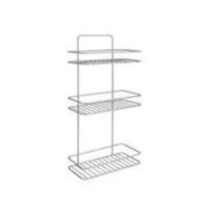 REFLEX PLAUKTS 26x13x53CM, 3-STĀVU, NER.TĒR., POLYTHERM PĀRKL., Metaltex