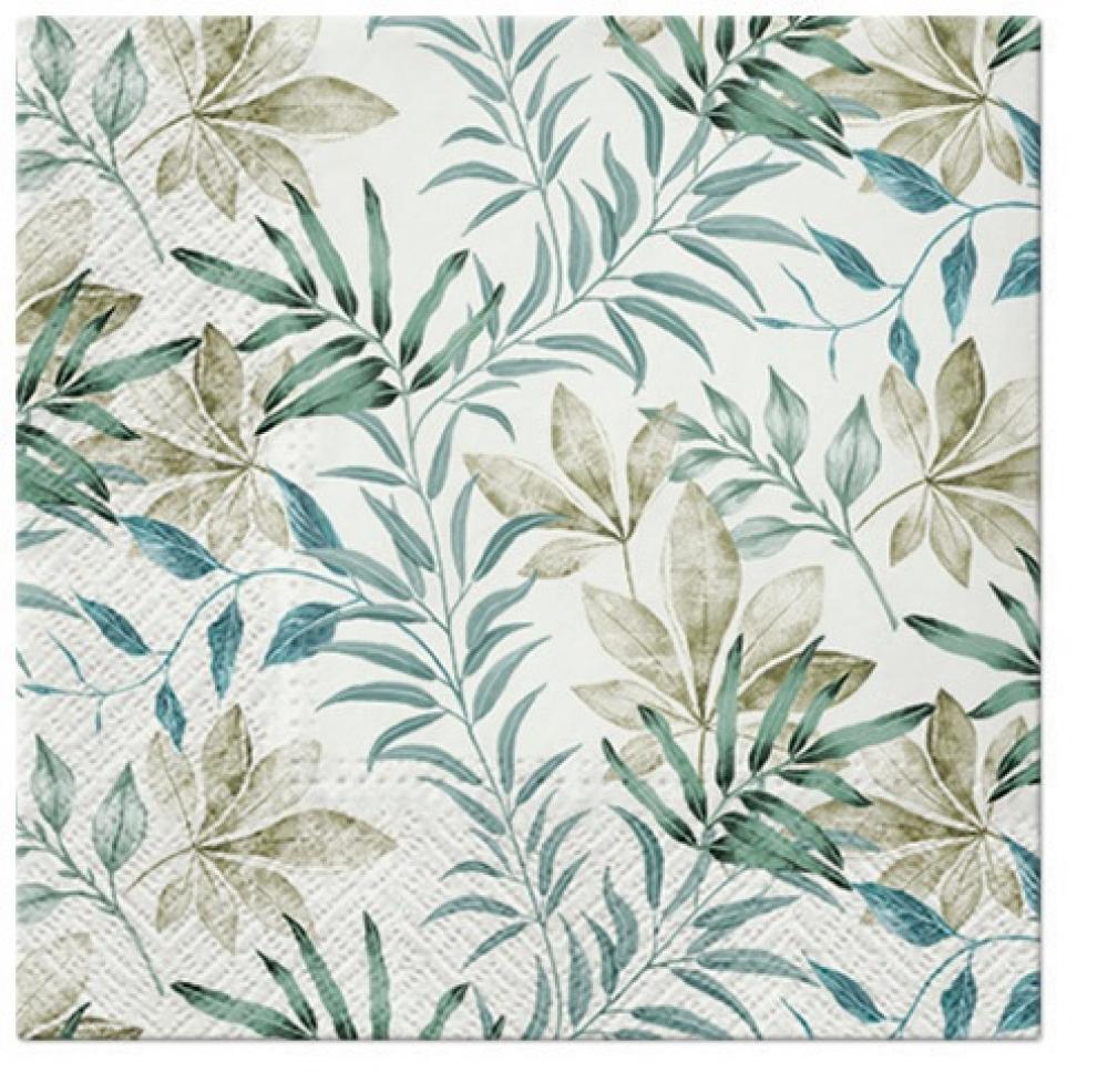 SALVETES 33x33CM, NATURAL FLOW, Paw Decor Collection