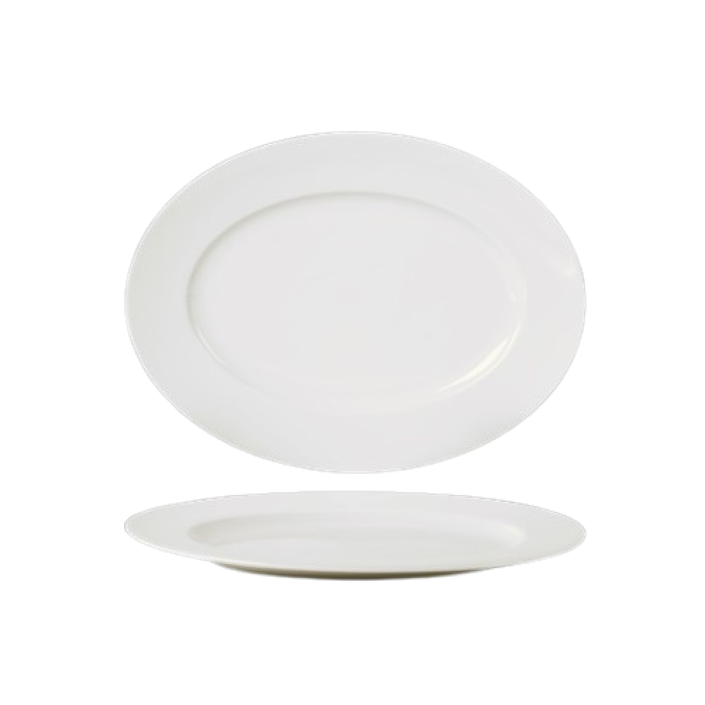 FINE PLUS OVĀLS ŠĶĪVIS 30CM, PORCELĀNS, Leela Baralee