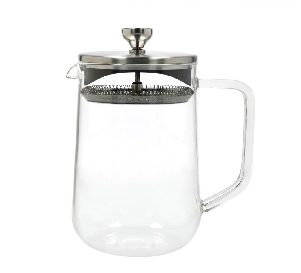 LA CAFETIÈRE TĒJKANNA 1.1L/4 TASES, STIKLS, N/T, La Cafetiere