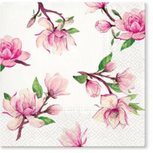 SALVETES 33x33CM, MAGNOLIA SPRINGS, Paw Decor Collection