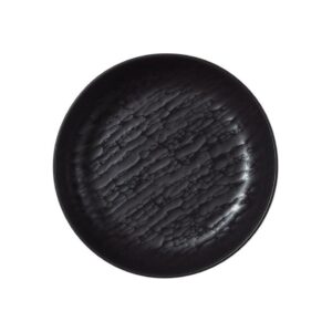 BĻODA D15CM, MELNA, PORCELĀNS, WAS