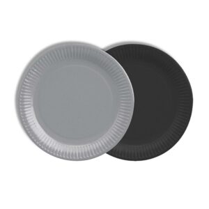 PAPĪRA ŠĶĪVJI 18CM 12GAB, PELĒKI / MELNI., 0.105KG/IEPAK, Pap Star