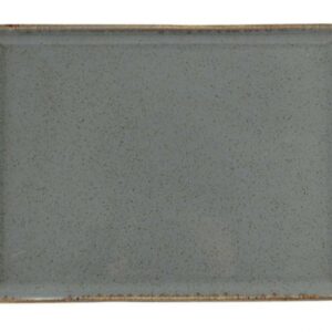 SEASONS tumši pelēks taisnstūrveida šķīvis 27x21cm, Porland