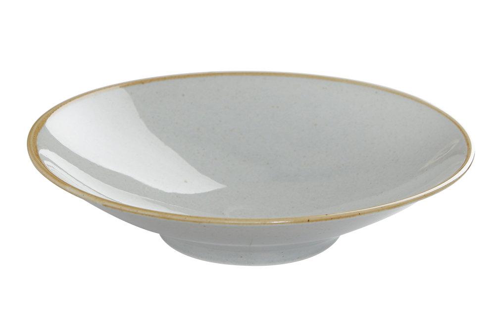 SEASONS pelēks dziļais sķīvis 26cm, Porland