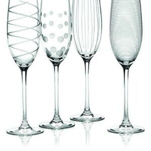 MIKASA CHEERS ŠAMPANIEŠA GLĀZES 250ML 4 GAB., Mikasa