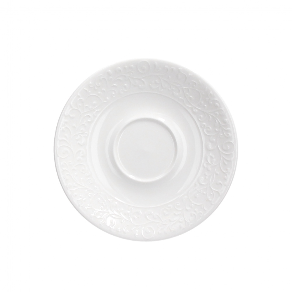 JASMIN APAKŠTASE 16CM, BALTA, PORCELĀNS, Tognana