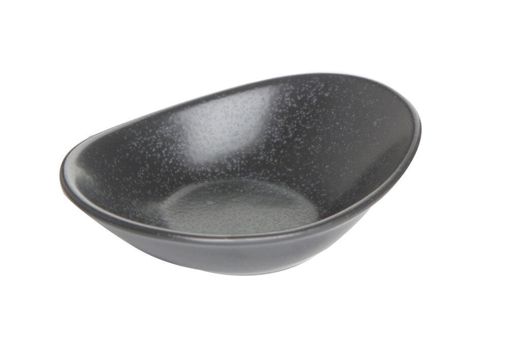 SEASONS melns slīps šķīvis 11cm, Porland