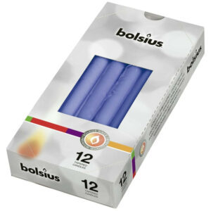 Sveces h-24.5cm 12gab konusveida zilas