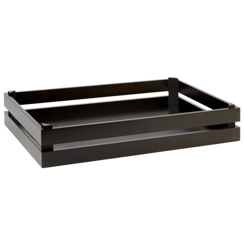 Kaste akāciju koka GN1/1 55.5x35cm h-10.5cm gaiši brūna