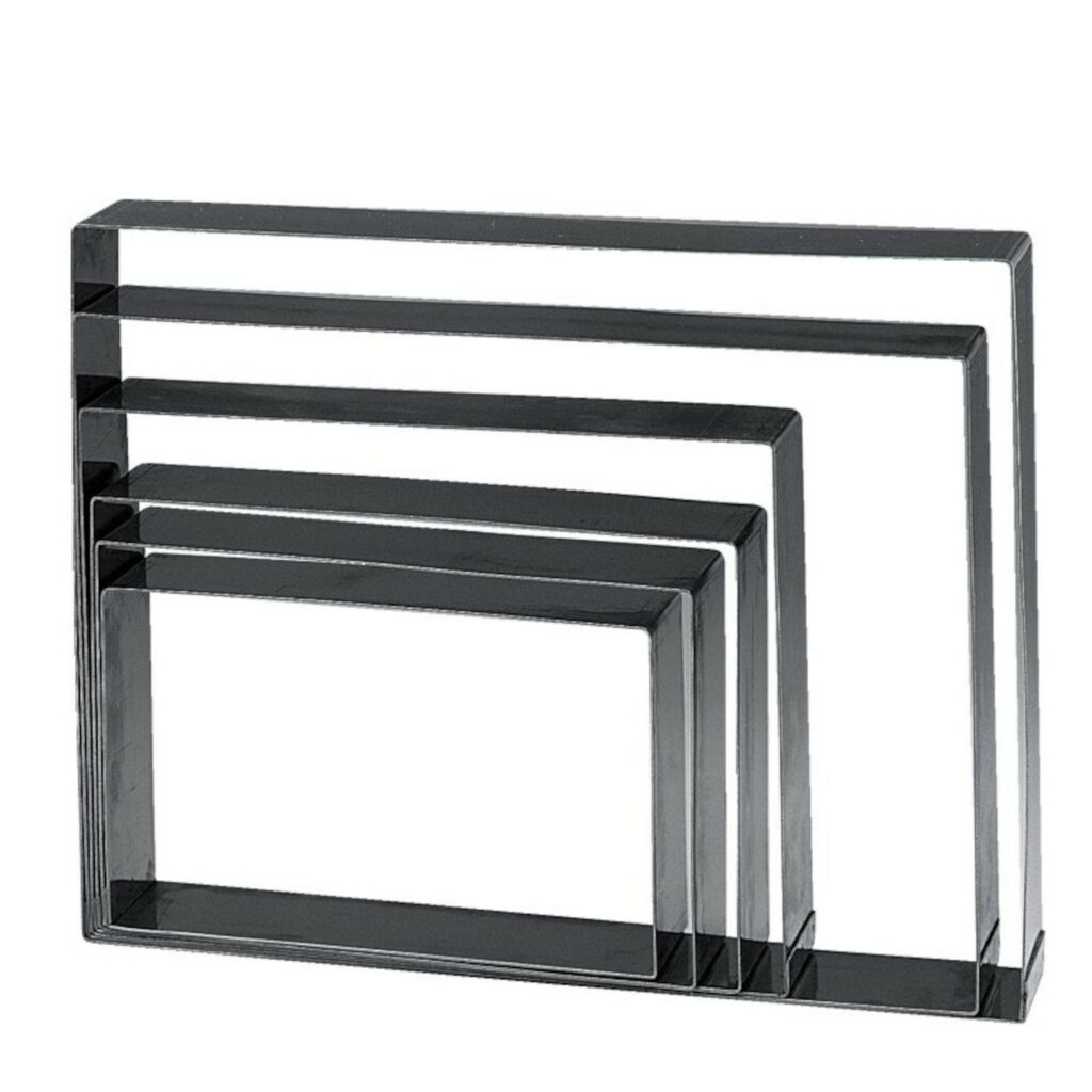 Rāmis konditorejas plātnei met. 30x22 h-5cm