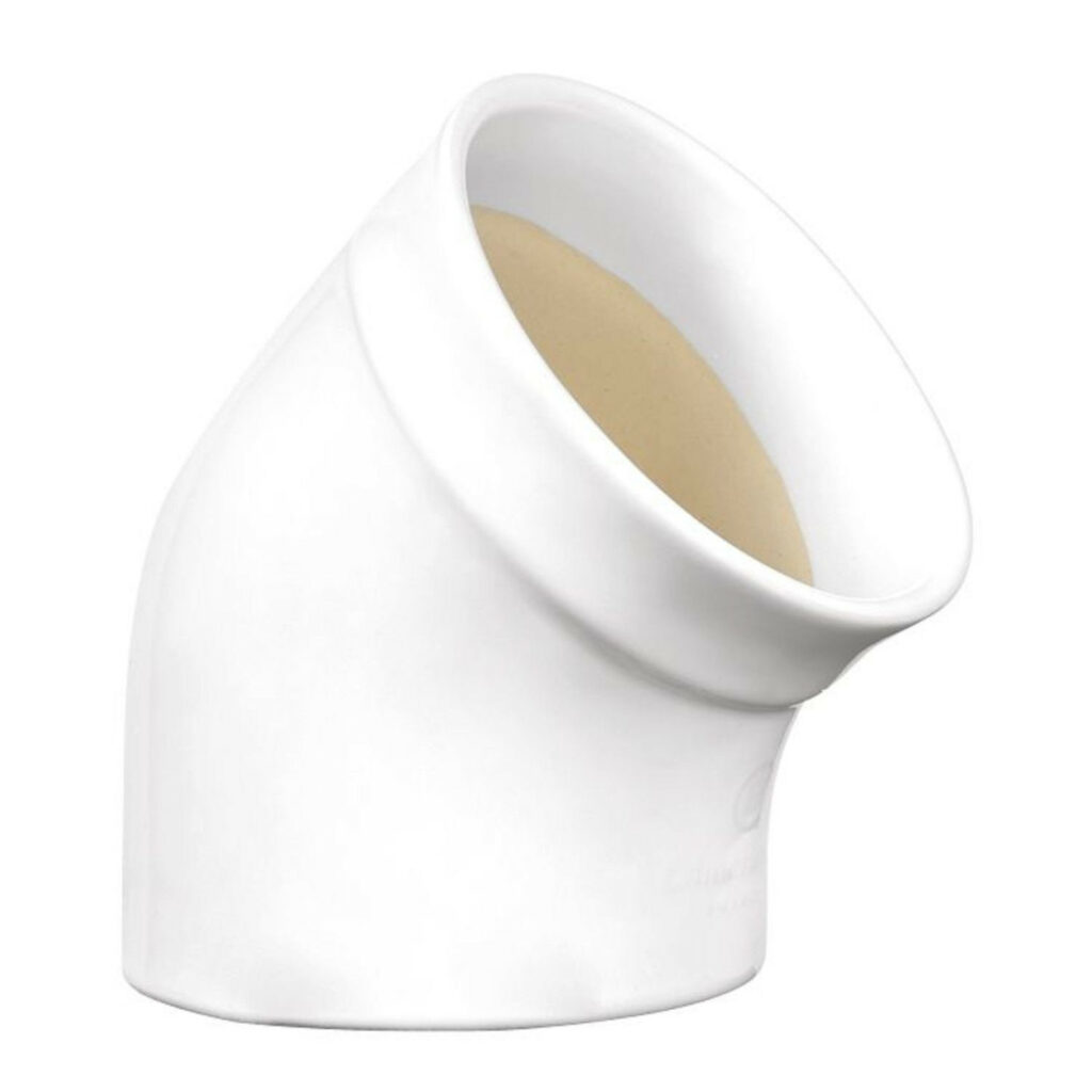 Sāls trauks ø10cm h-13cm 0.35 l balts