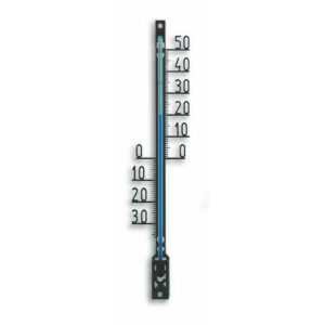 Termometrs āra plm. melns skala 160x20mm 25g