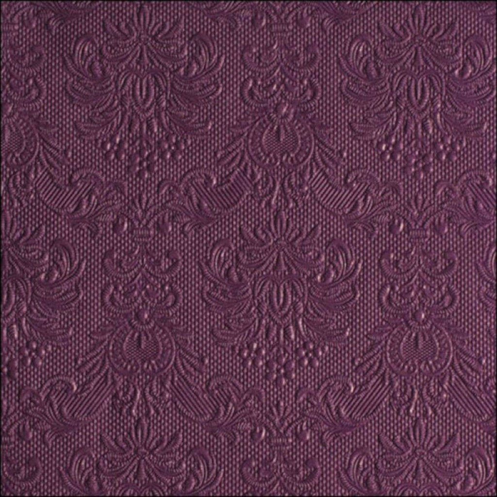 Salvetes 33cm 3-k. 15gab ELEGANCE AUBERGINE