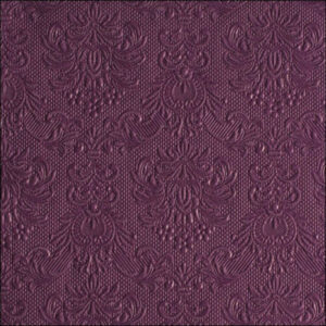 Salvetes 33cm 3-k. 15gab ELEGANCE AUBERGINE