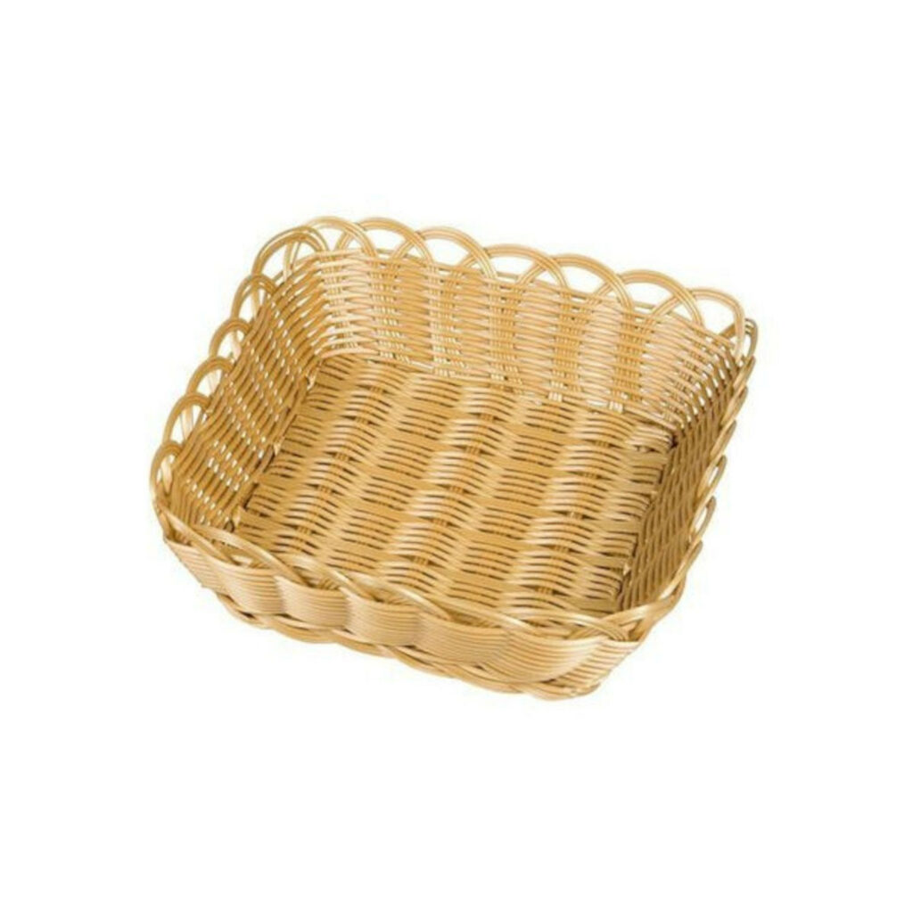 Groziņš plastmasas pīts kantains 29x29x9cm