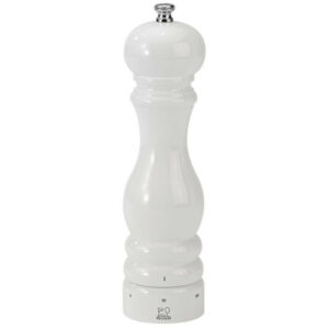Dzirnavas sāls PARIS koka h-22cm baltas lakotas