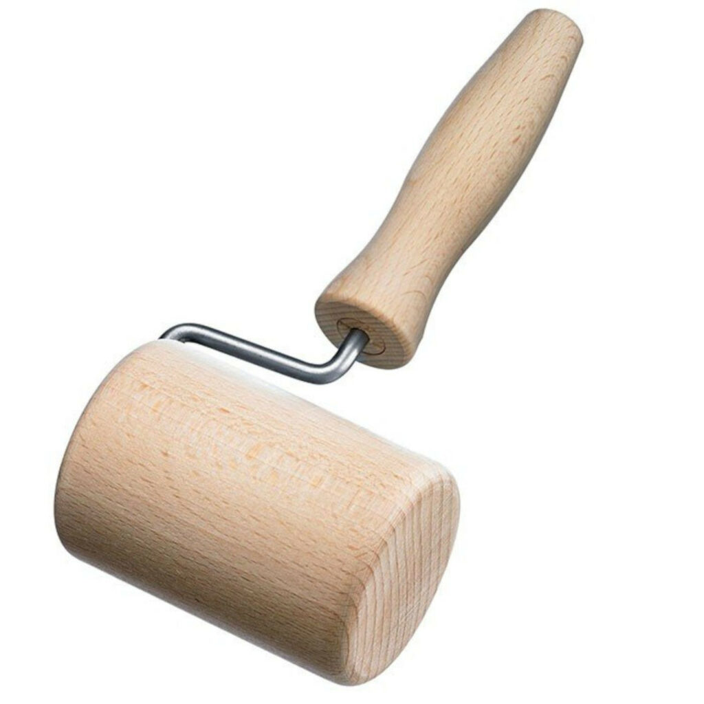 Mīklas rullītis koka 17.8x8.4x5.4cm [4]