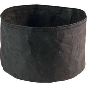 Grozs maizei PAPERBAG ø20cm h-13cm melns