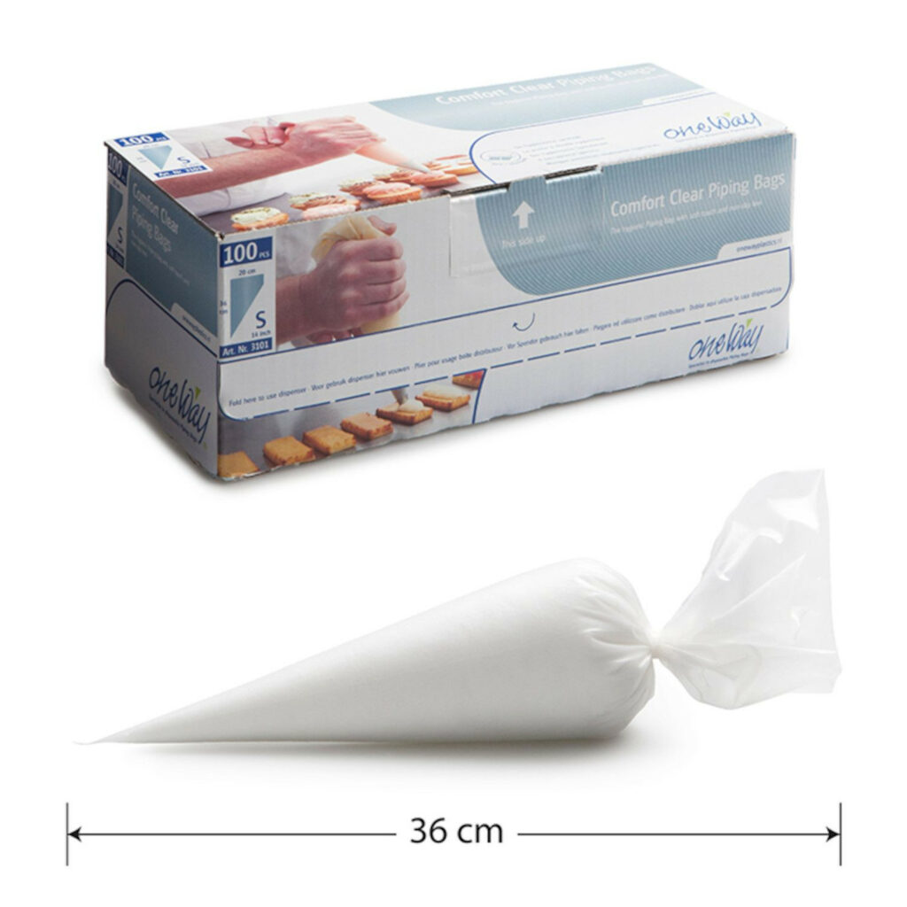 Maisiņi konditorejas maisiņi v/l COMFORT CLEAR 36x20cm 100gb