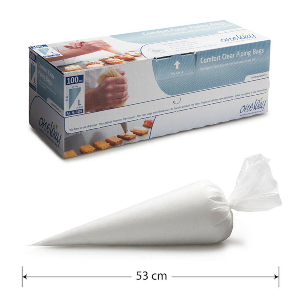 Maisiņi konditorejas v/l COMFORT CLEAR 53x28cm 100gb