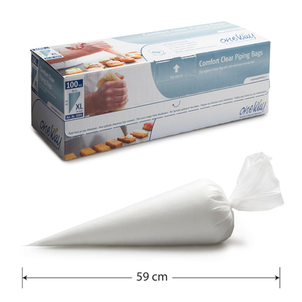 Maisiņi konditorejas v/l COMFORT CLEAR 59x28cm 100gb